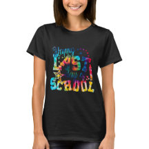 tie dye Gelukkige laatste schooldag