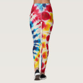 Tie-dye genot leggings (Achterkant)
