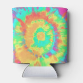 Tie dye gepersonaliseerd  blikjeskoeler (Achterkant)