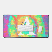 Tie dye gepersonaliseerd  bureaumat (Keyboard & Muis)