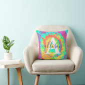 Tie-dye gepersonaliseerd kussen (Stoel)