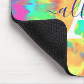 Tie dye gepersonaliseerd  muismat (Hoek)