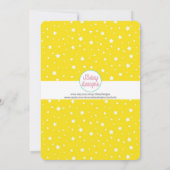 Tie Dye Girl Birthday Party Kaart (Achterkant)