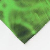 TIE DYE GROEN FLEECE DEKEN (Hoek)