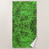TIE DYE GROEN   STRANDLAKEN (Voorkant)