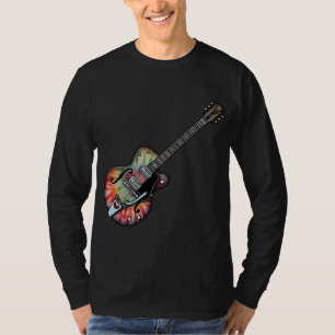Tie Dye Guitar T-shirt