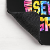 Tie Dye Hallo 7e graad Leerleraar Student terug T Muismat (Hoek)