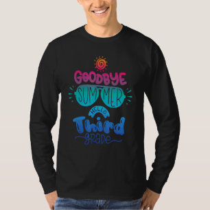 Tie Dye Hallo Derde 3e Klas Leraar Eerste Dag Van T-shirt