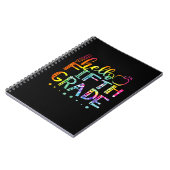 Tie Dye Hallo fIFTH Grade Teacher Notitieboek (Linkerzijde)