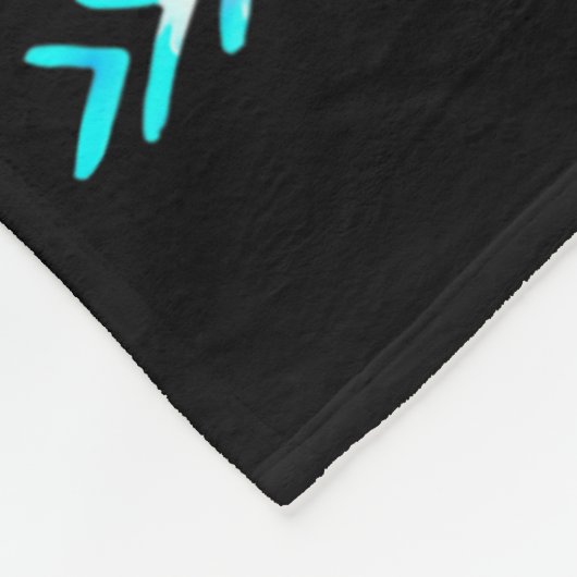 Tie Dye Happy 100e dag van de leerling Fleece Deken (Hoek)