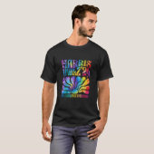 Tie dye Harris Waltz 2024 Verkiezing Kamala T-shir T-shirt (Voorkant volledig)