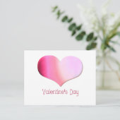 Tie Dye Heart Briefkaart (Staand voorkant)