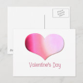 Tie Dye Heart Briefkaart (Voorkant / Achterkant)