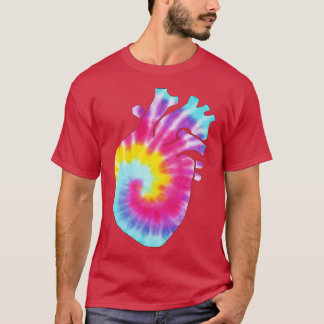Tie Dye Heart T-shirt