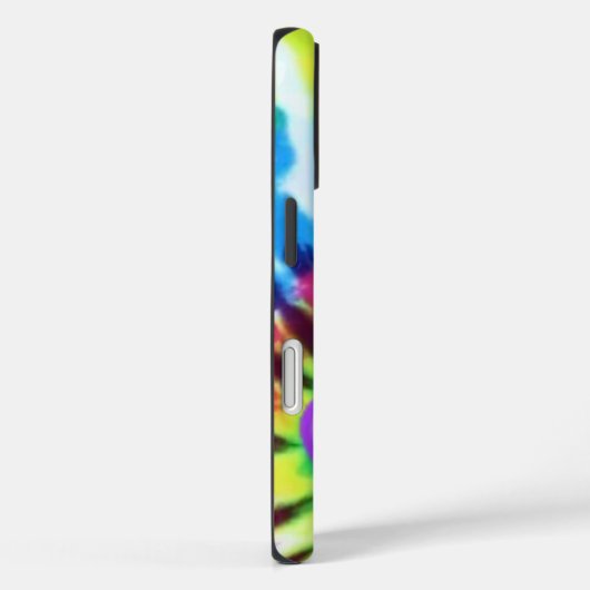 Tie Dye Hearts iPhone 16 Hoesje (Achterkant / Rechts)