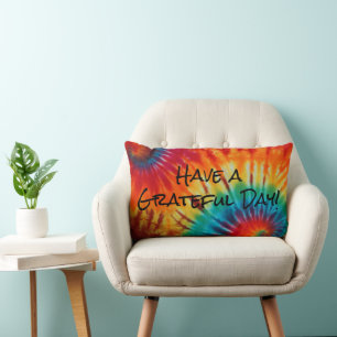 Tie Dye heeft een goede dag Kussen
