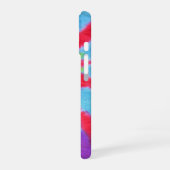 Tie Dye Hippie ontwerp iPhone 16 Hoesje (Linkerkant)