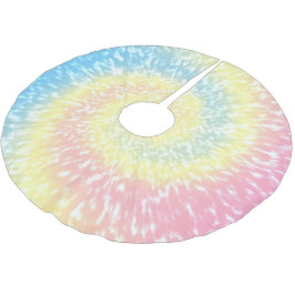 Tie Dye Hippie Swirl Kerstmis Kerstboom Rok