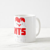 Tie Dye Hippy Butterfly Science Lovers Graphic Koffiemok (Voorkant rechts)