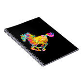 TIE DYE HORSE NOTITIEBOEK (Rechterzijde)