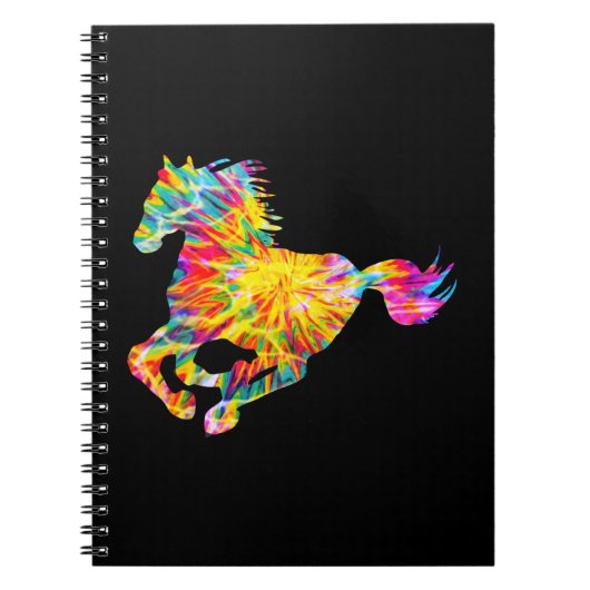 TIE DYE HORSE NOTITIEBOEK (Voorkant)