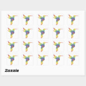 Tie Dye Hummingbird Sticker (Vel)