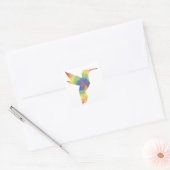 Tie Dye Hummingbird Sticker (Envelop)