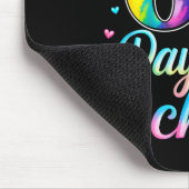 Tie Dye ik overleefde 67 dagen school grappig zes Muismat (Hoek)