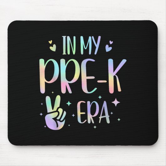 Tie Dye In My Pre-k Era  Muismat (Voorkant)