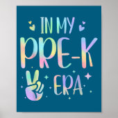 Tie Dye In My Pre-k Era  Poster (Voorkant)