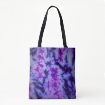 Tie Dye in Paars en blauw