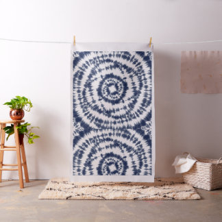 Tie Dye Indigo Stof