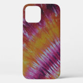 Tie Dye iPhone 3 Case - Geel (Achterkant)