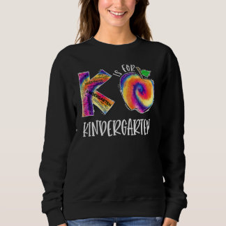 Tie Dye K is een kinderarts die leraar is Trui