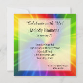 Tie Dye Kaart (Achterkant)