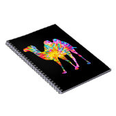 TIE DYE KAMEEL NOTITIEBOEK (Rechterzijde)