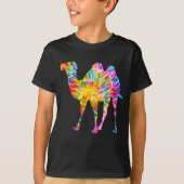 TIE DYE KAMEEL T-SHIRT (Voorkant)