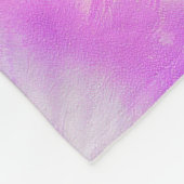 Tie Dye Kat Mam Gepersonaliseerd Roze Fleece Deken (Hoek)