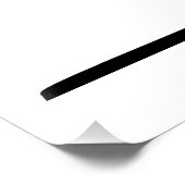 Tie Dye Kat Perfect Poster (Hoek)