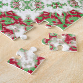 Tie Dye Kerstmis Mandala Legpuzzel (Zijkant)