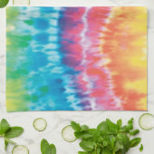 Tie Dye keukenhanddoek (Gevouwen)
