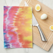 Tie Dye keukenhanddoek (Quarter Fold)