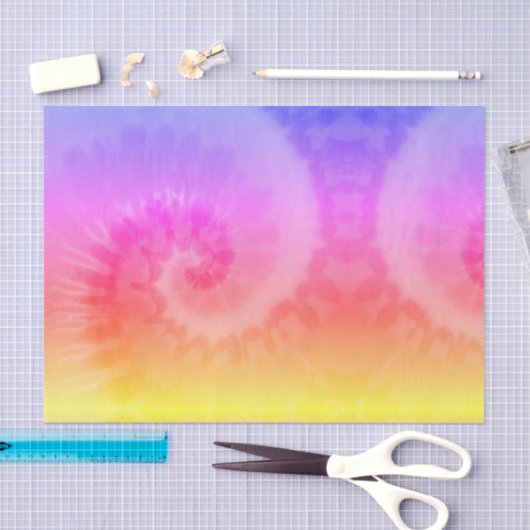 Tie Dye Kijk Tissue Paper HAMbyWG Tissuepapier (Craft)