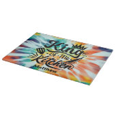 Tie Dye King van de Keukensnijraad Snijplank (Hoek)