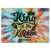 Tie Dye King van de Keukensnijraad Snijplank (Voorkant)