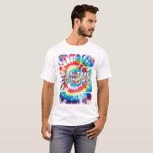 Tie-Dye Kleuruitbarsting T-shirt (Voorkant volledig)
