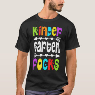 Tie Dye Kleuterschool Rocks Terug naar school lera T-shirt