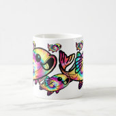 Tie Dye Koi Vis Koffiemok (Center)