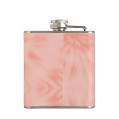 Tie Dye | Koraalroze moderne pasta Heupfles (Achterkant)