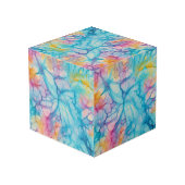 Tie-Dye Kubus (Achter hoekig)